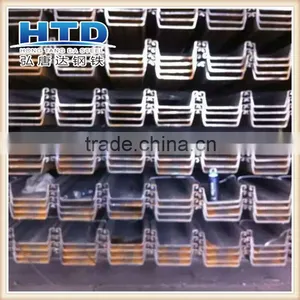 High Quality U Type Hot Rolled Sheet Pile, Colded Formed Steel Sheet Piles thumbnail-1