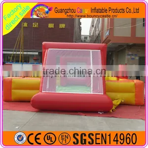 High Quality PVC Inflatable Football Field Inflatable Soap Soccer for Sale thumbnail-3