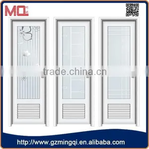 Upvc Frame Frosted Glass Bathroom Door Design thumbnail-1