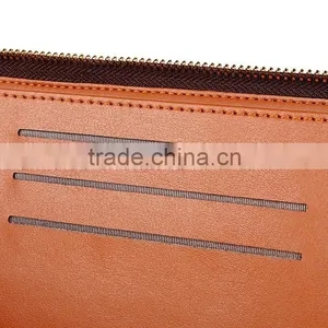 Unisex Promotional Leather Pouch Sleeve Credit Card Holder thumbnail-3