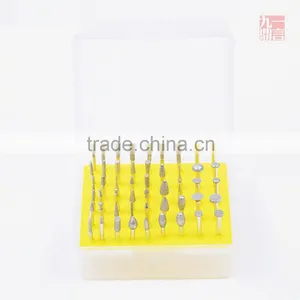 50pcs Diamond Diamond Burr Bit Set Abrasive Mounted Points Kit For Rotary Tool thumbnail-2