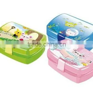 Lovely Colorful Printing Cartoon Lunch Box for Kids thumbnail-1