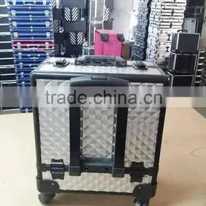 360 Degree Trolley Vanity Beauty Case thumbnail-3
