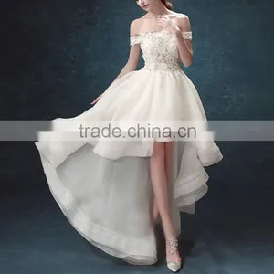 Sweety Girl Pure Style High Low Evening Dress Sewing Patterns thumbnail-1