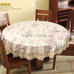 2016 Hot Sale Europe-style Polyester Jacquard Table Cloth for Wedding Banquet thumbnail-2