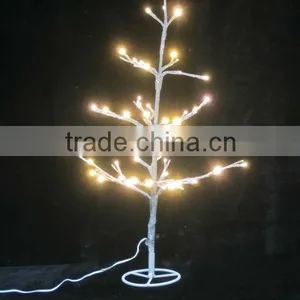 X'mas Tree Lights w Silver Glitter thumbnail-1