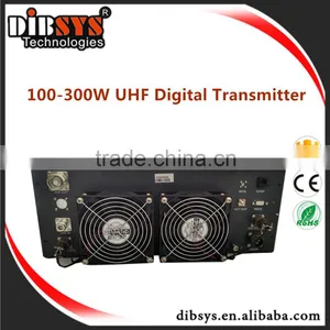 100-300W Forced Air Cooling System High Performance Indoor TV Transmitter/translator With Dvb-t2/isdb-t Modulator thumbnail-1