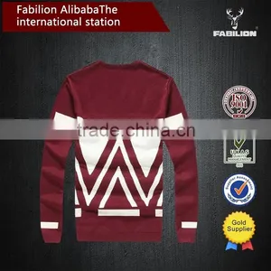 New Leisure Men's Fashion Boutique Men Sweater for Argyle Sweater for Men thumbnail-2