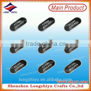 Custom Car Emblem Label Embossed Metal Label Epoxy Sticky Label Quality Choice thumbnail-1