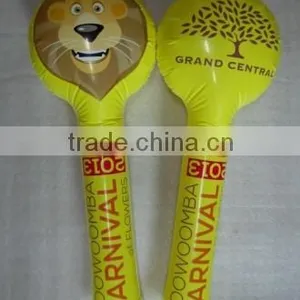 Round Head Plastic Cheering Ballon Sticks thumbnail-2