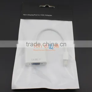 Fashion Thunderbolt Mini Display Port DP to VGA Cable For IMAC Macbook Air Pro New Arrival thumbnail-6