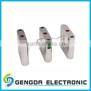 304 Stainless Steel Modern Design Full Automatic Electric Flap Barrier Gate for Parking Lots thumbnail-1
