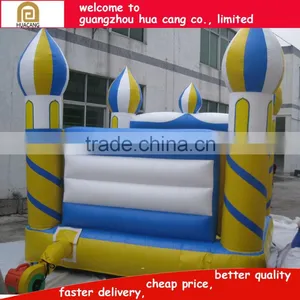 High Quality Cheap Bright-colored Castle Inflatable Bouncer thumbnail-2