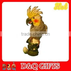 Tropical Resin Parrot Figurine thumbnail-1