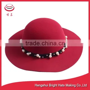 2016 Fall/Winter Wool Felt Floppy Hat thumbnail-1