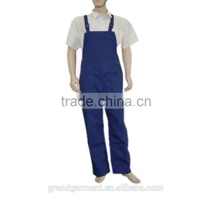 High Quality Navy Blue Multi-pockets Work Bib Overalls thumbnail-1