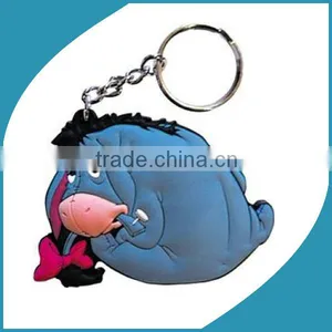 Wholesale Cheap Pvc Custom Rubber Keychain thumbnail-1
