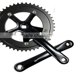 Steel and Alloy 42/52T Bicycle Chainwheel and Cranks thumbnail-6