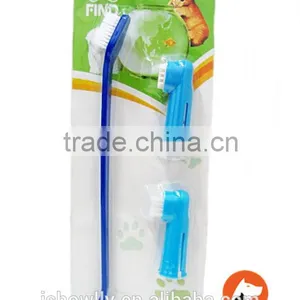Puppy Brush Dental Care New Pet Dog Plastic Clean Toothbrush Grooming Tool thumbnail-1