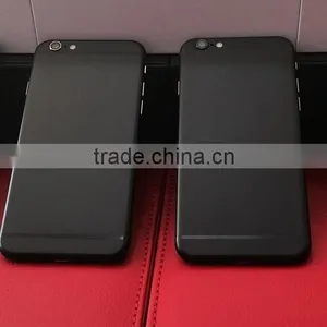 Best Quality Gold Logo Matte Color for Iphone 6 Plus Matte Black Housing thumbnail-1