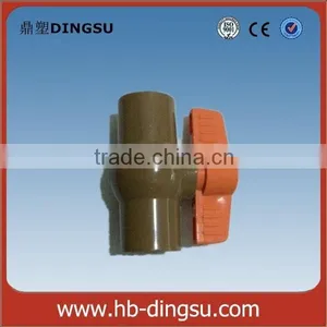 Low Price White Color Plastic PVC Ball Valve thumbnail-4