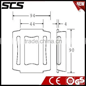 Lashing Strap Adjuster/One Time Buckle/One Way Lashing Buckle thumbnail-2