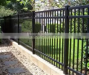 2015 Hot Sale Eco Friendly High Security Aluminium Garden Fencing From China thumbnail-2