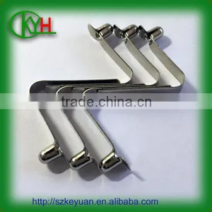 Various Spring Clip Types Stainless Steel Spring Clip Button thumbnail-6
