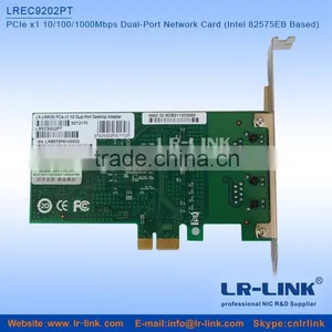 PCIe x1 Intel 82575 Dual Port PCI Network Card thumbnail-3