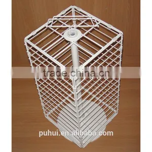 Wire Mesh Floor Spinning Display Fixture With Quality Gurantee thumbnail-3