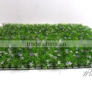 Plastic Grass Artificial Boxwood Turf With Flowers Milan Grass Mat for Football Flooring Decor thumbnail-4