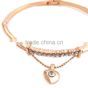 Fashion 18K Gold Plated Wholesale Alloy Gold Plated Bracelet thumbnail-1
