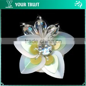 Handmade Rhinestone Glimmer Neon Flower Decorative For Dresses Gift Crafts thumbnail-4