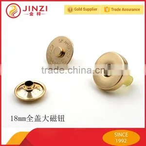 New Buttons Items 14mm or 18mm Metal Concave Convex Matching Magnetic Button thumbnail-3