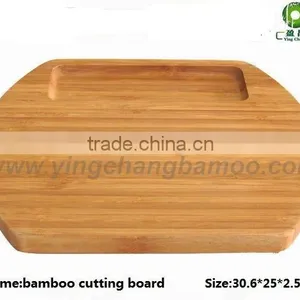Oval Bamboo Flexible Cutting Board thumbnail-1