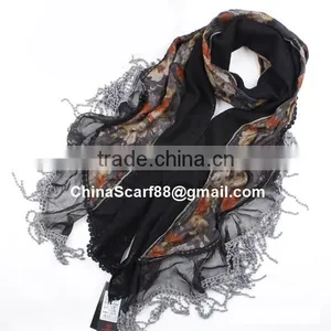 Womens Romantic Scarves thumbnail-1