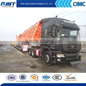 Mongolia Tri-alxe Side Tipper Trailer thumbnail-3