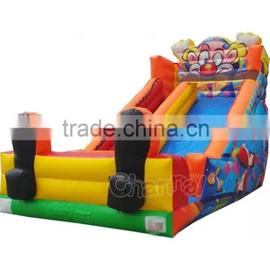 Bottom Slide Clown Giant Inflatable Slide for Kids thumbnail-1