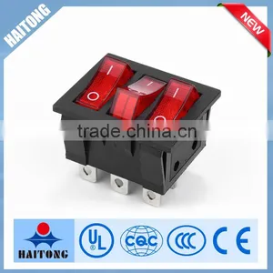 250V 6 Pin Waterproof Rocker Switch Manufactured in China thumbnail-1