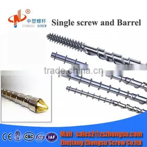 Recycling Rubber Scrap Rubber Screw Barrel for Rubber Machine thumbnail-2