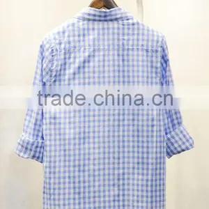 Ladies Plaid Casual Shirt thumbnail-2
