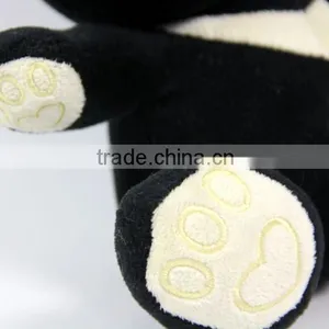 Luckiplus Hot Sale First Class Adorable Black Bear Safe Technology Toy For Kids thumbnail-6
