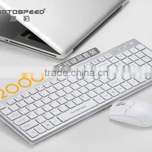 2016 Latest Popular and Stylish Keyboard 2.4G Wireless Keyboard and Mouse Combos thumbnail-2