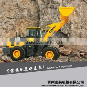 Wheel Loader 980 CAT Engine ZF Gearbox Big Wheel Loader 968 With CE Made in China thumbnail-1