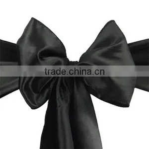 CHAIR SASH BOWS COVER FOR WEDDING ANNIVERSARY PARTY RECEPTION SASHES BOW thumbnail-1