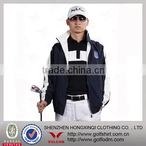 Customized Nylon Waterproof Material Men's Long Sleeves Golf Jacket thumbnail-1