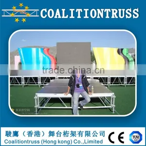 Factory Price Outdoor Mobile Folding Stage/Portable Stage Platform thumbnail-5