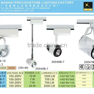 Hot Selling Ce Rohs Aluminum Led Track Light Silver thumbnail-4