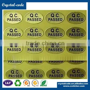 Soon Delivery Custom Sticker Wholesale Metallized Sheets Gold Paper thumbnail-5