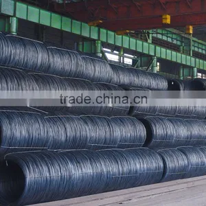 Q235 High Quality Hot Rolled Steel Wire Rod for Welding Electrod/nails thumbnail-3